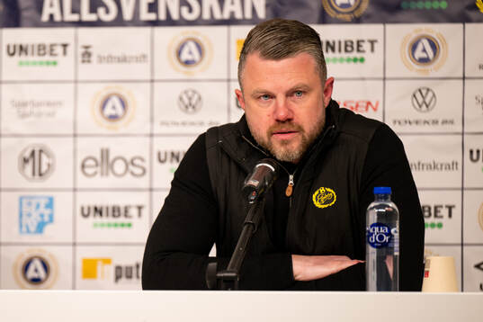 Elfsborgs manager Jimmy Thelin