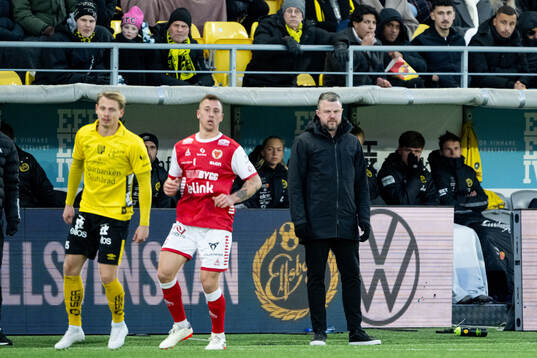 Elfsborgs manager Jimmy Thelin