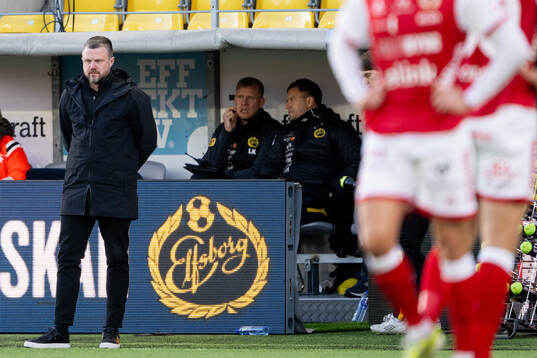Elfsborgs manager Jimmy Thelin