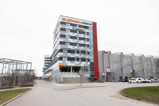 Exteriör av Bilbörsen Arena