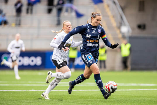 Häckens Matilda Nildén och Linköpings Emma Lennartsson