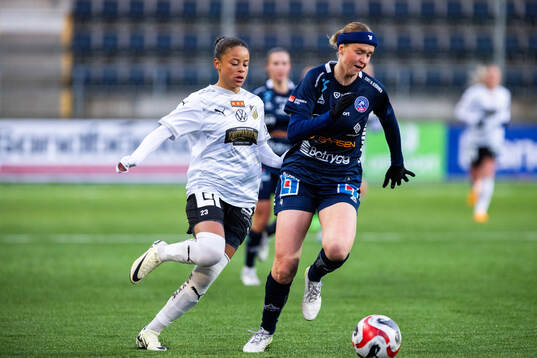 Häckens Felicia Schröder och Linköpings Emma Östlund
