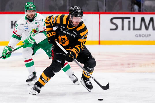 Rögles Daniel Zaar och Skellefteås Max Lindholm