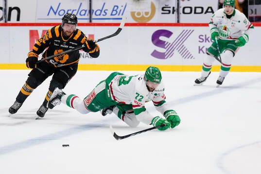 Skellefteås Oskar Nilsson och Rögles Daniel Zaar