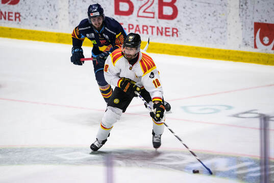 Djurgårdens Albin Grewe och Brynäs Anton Rödin