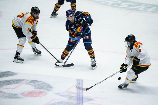 Brynäs Tyler Vesel och Tyler Kelleher och Djurgårdens