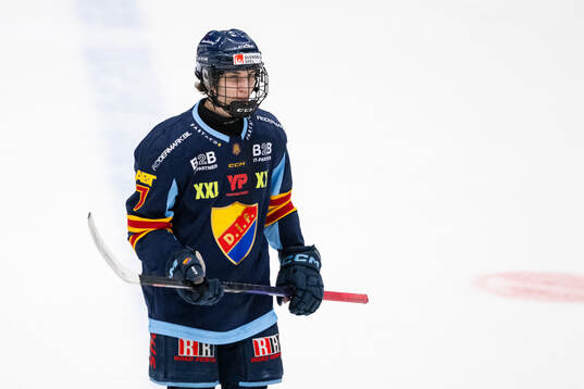Djurgårdens Victor Eklund deppar