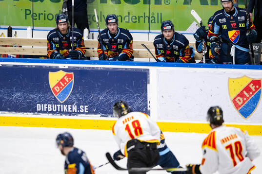 Djurgårdens Olle Liss , Melvin Wersäll och John Dahlström