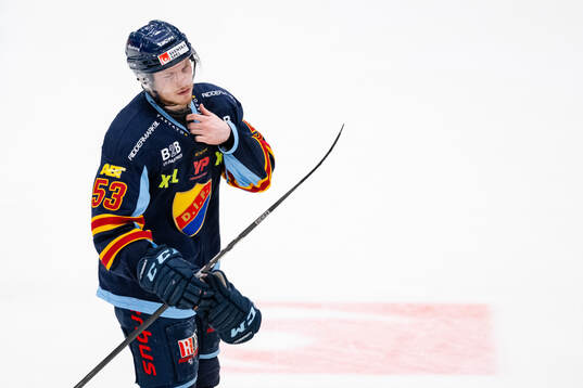 Djurgårdens David Blomgren deppar