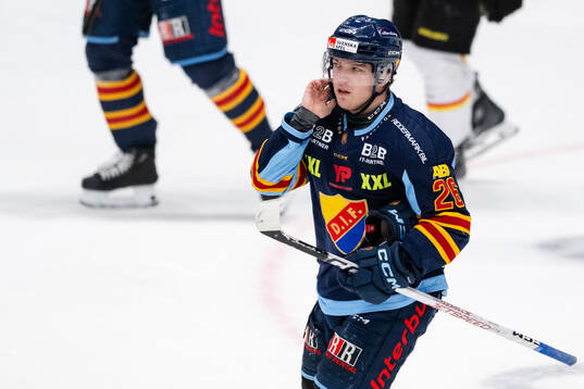 Djurgårdens Emil Berglund deppar
