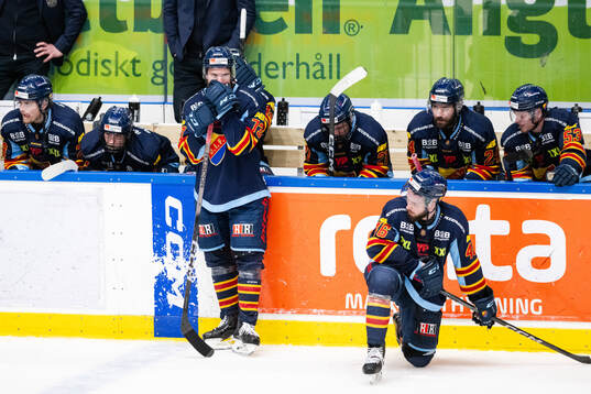 Djurgårdens Anton Gradin och Albin Grewe deppar
