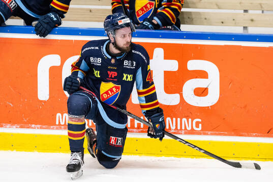 Djurgårdens Albin Grewe deppar