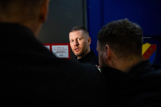 Djurgårdens tränare Michael Holmqvist