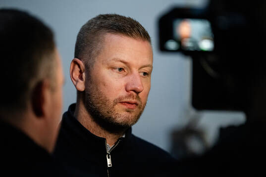 Djurgårdens tränare Michael Holmqvist