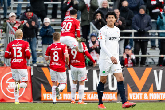 Helsingborgs Milan Silva Rasmussen deppar