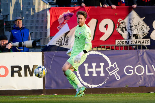 Helsingborgs målvakt Kalle Joelsson