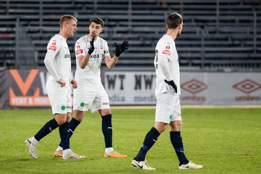Helsingborgs spelare deppar