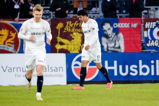 Helsingborgs Milan Silva Rasmussen deppar