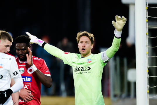 Helsingborgs målvakt Kalle Joelsson