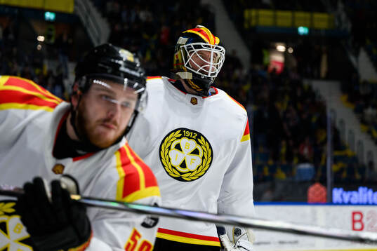 Brynäs målvakt Jared Coreau