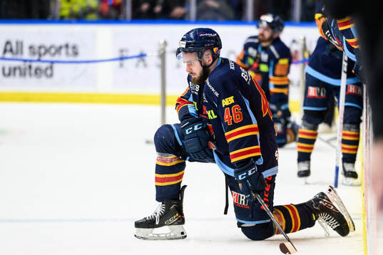 Djurgårdens Albin Grewe deppar