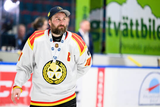 Brynäs Johan Larsson jublar