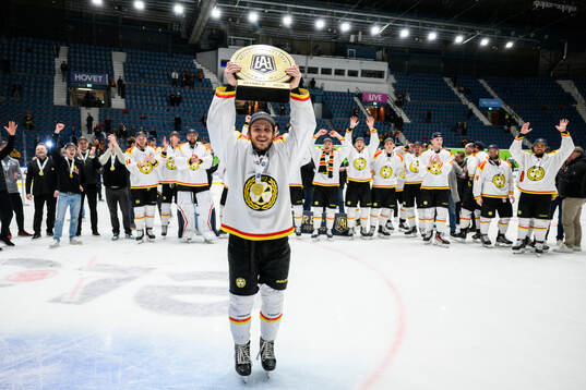 Brynäs Tyler Kelleher jublar