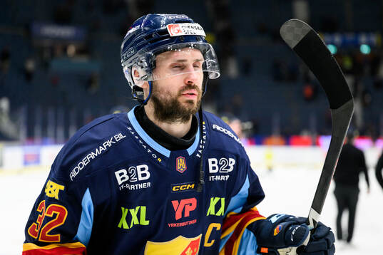 Djurgårdens Marcus Krüger deppar