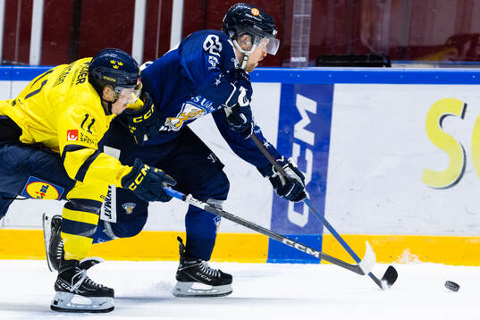 Joakim Nygård of Sweden and Julius Mattila of Finland