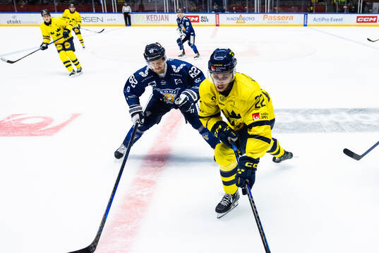 Julius Mattila of Finland and Lukas Vejdemo of Sweden