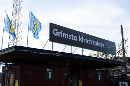 Exteriör vy av Grimsta IP