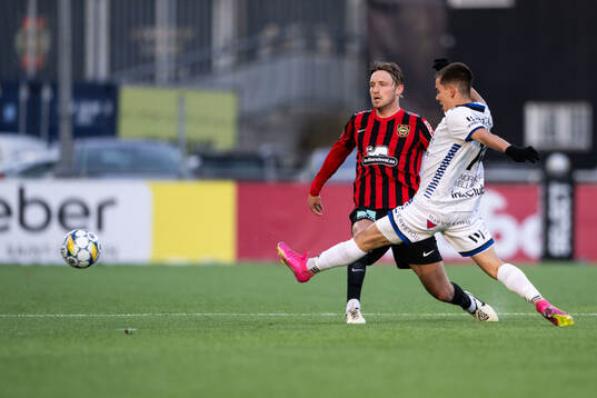 Brommapojkarnas Alexander Abrahamsson och Sirius Leo Walta
