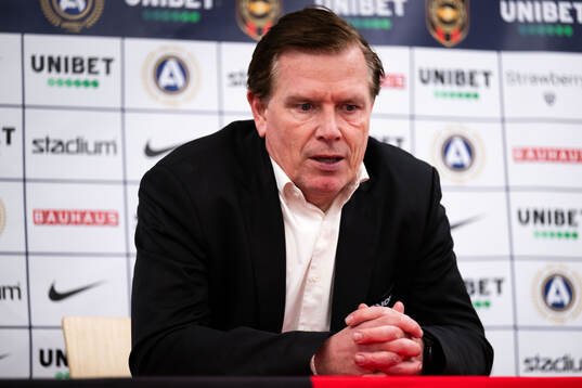 Sirius tränare Christer Mattiasson