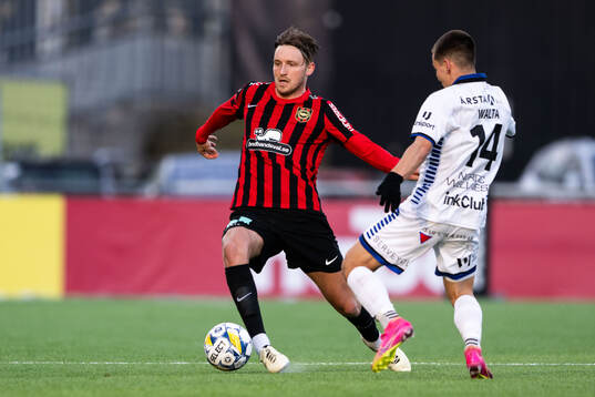 Brommapojkarnas Alexander Abrahamsson och Sirius Leo Walta