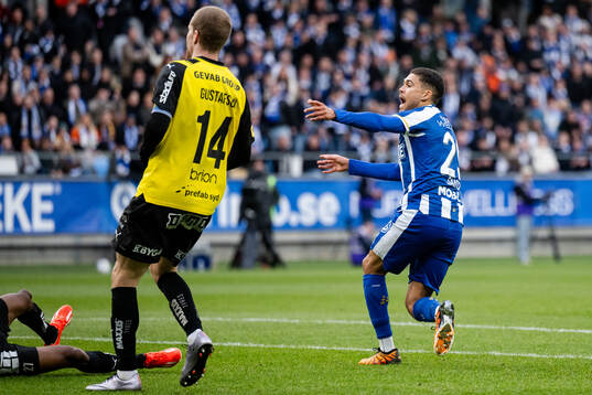 IFK Göteborgs Thomas Santos reagerar