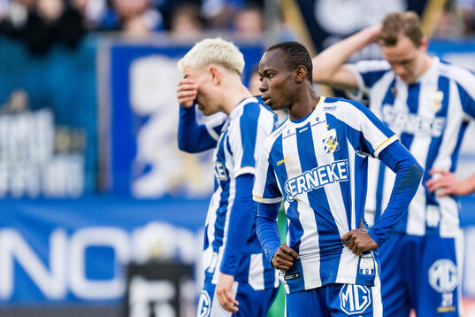 IFK Göteborgs Malick Junior Yalcouye deppar