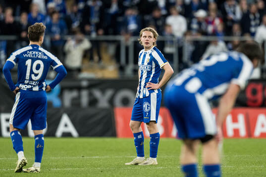 IFK Göteborgs Oscar Pettersson deppar