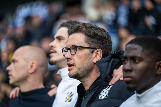 IFK Göteborgs assisterande tränare Sindre Tjelmeland vid