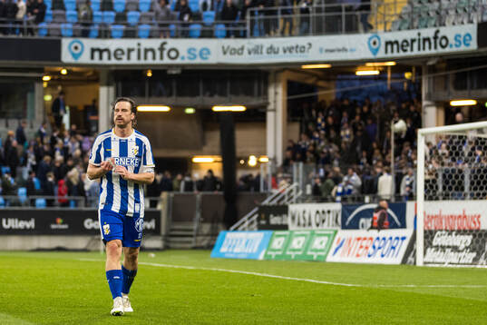 IFK Göteborgs Gustav Svensson deppar