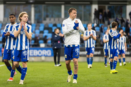 IFK Göteborgs spelare deppar
