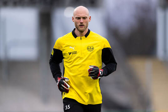 Mjällbys målvakt Alexander Lundin