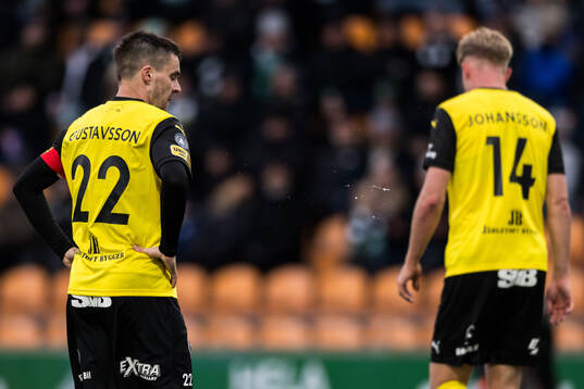 Mjällbys Jesper Gustavsson deppar