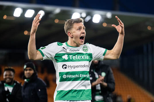 Västerås Simon Gefvert jublar