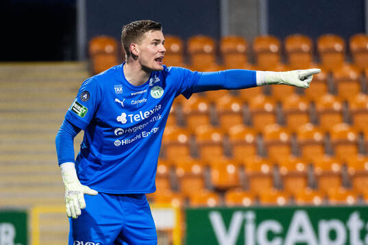 Västerås målvakt Johan Brattberg