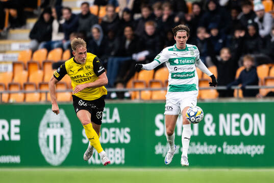 Mjällbys Herman Johansson och Västerås Max Larsson