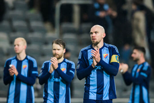Djurgårdens Marcus Danielson deppar