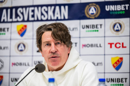 Djurgårdens tränare Thomas Lagerlöf