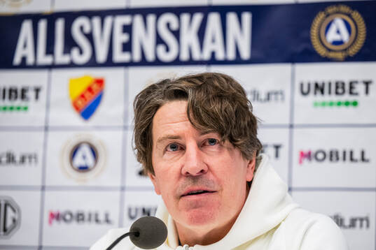Djurgårdens tränare Thomas Lagerlöf