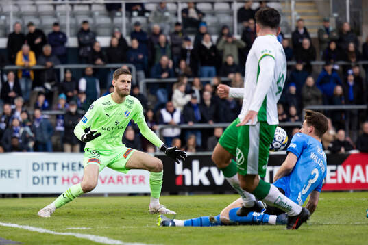 Halmstads målvakt Tim Rönning