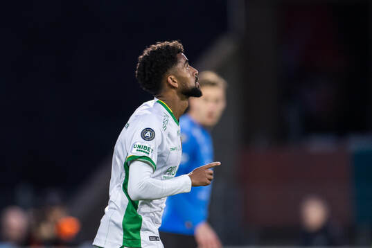 Hammarbys Tesfaldet Tekie jublar